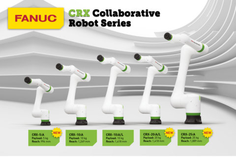 FANUC Expands Line of CRX Collaborative Robots